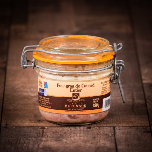 Verrine foie gras entier de canard 180g