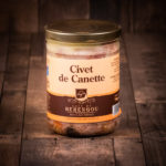 Civet de canette 700g, 4 parts